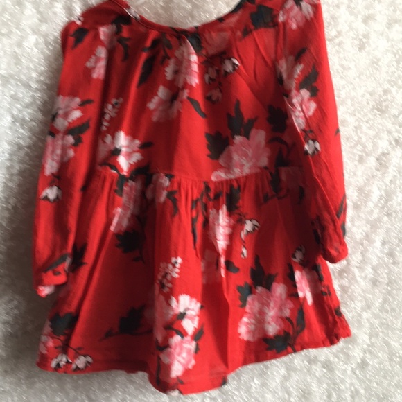 old navy red dress toddler
